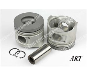 PISTON + PIN (48.9mm bowl) 8 / 2003-> Premium  0.50mm