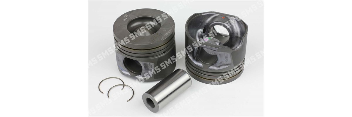 PISTON + PIN 8 / 2004-> (51.8mm bowl) Std