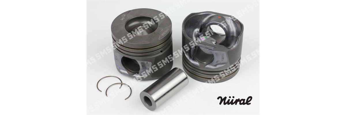 PISTON + PIN 8 / 2004-> (51.8mm bowl) Premium Std