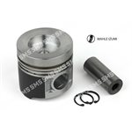 PISTON & PIN 57.50mm bowl dia. Premium  0.25mm