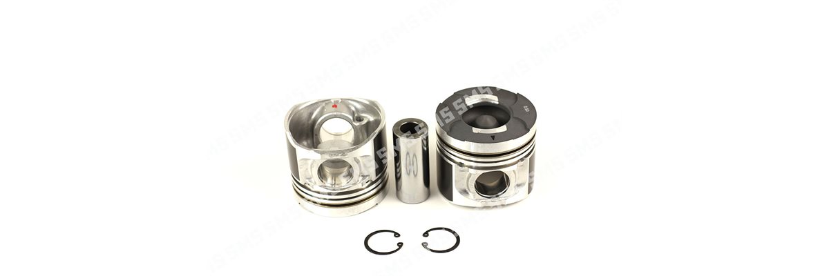 PISTON + PIN (Cylinders 1 & 3) 44mm Bowl / 4mm Oil Ring 1.00mm