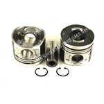 PISTON + PIN (Cylinders 2 & 4) 44mm Bowl / 4mm Oil Ring Premiu