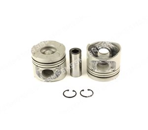 PISTON + PIN (Cylinders 1 & 3) 44mm Bowl / 3mm Oil Ring Premiu