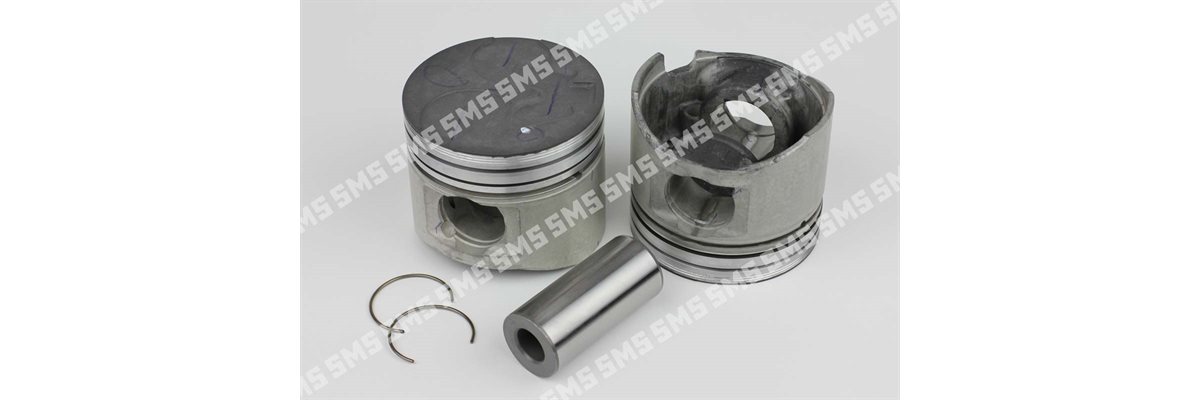 PISTON + PIN (with valve relief) 0.50mm