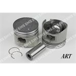PISTON + PIN (with valve relief) Premium Std